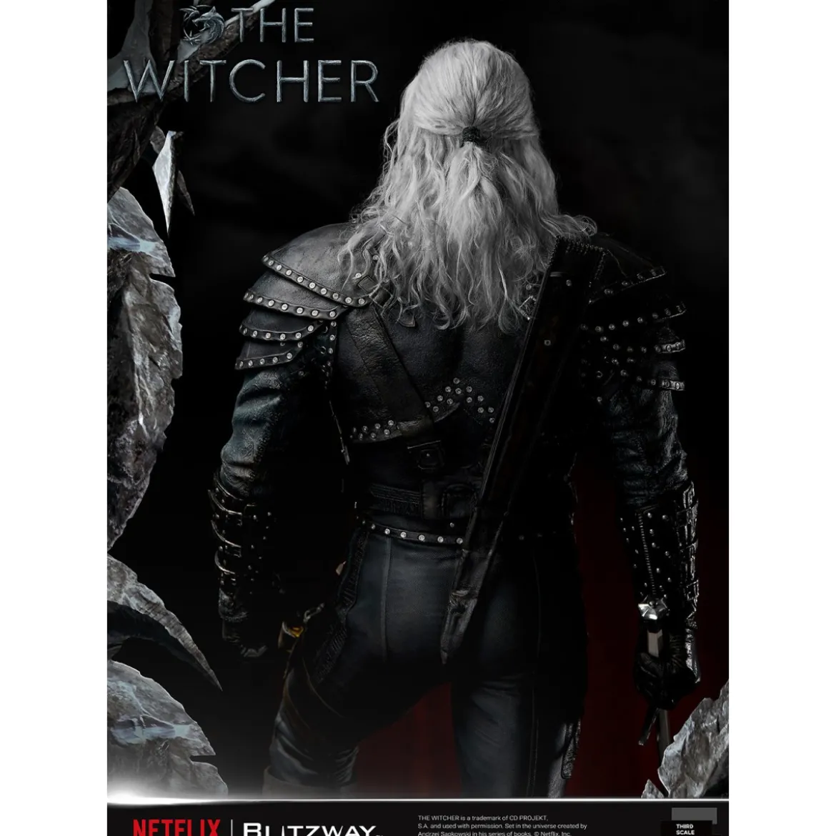 Blitzway - Geralt of Rivia 1/3 Statue Infinite Scale - The Witcher