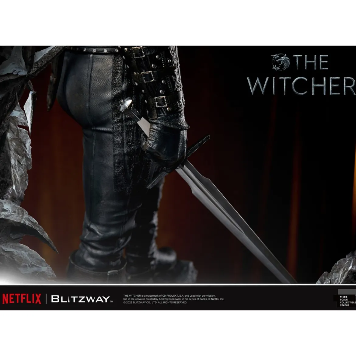 Blitzway - Geralt of Rivia 1/3 Statue Infinite Scale - The Witcher