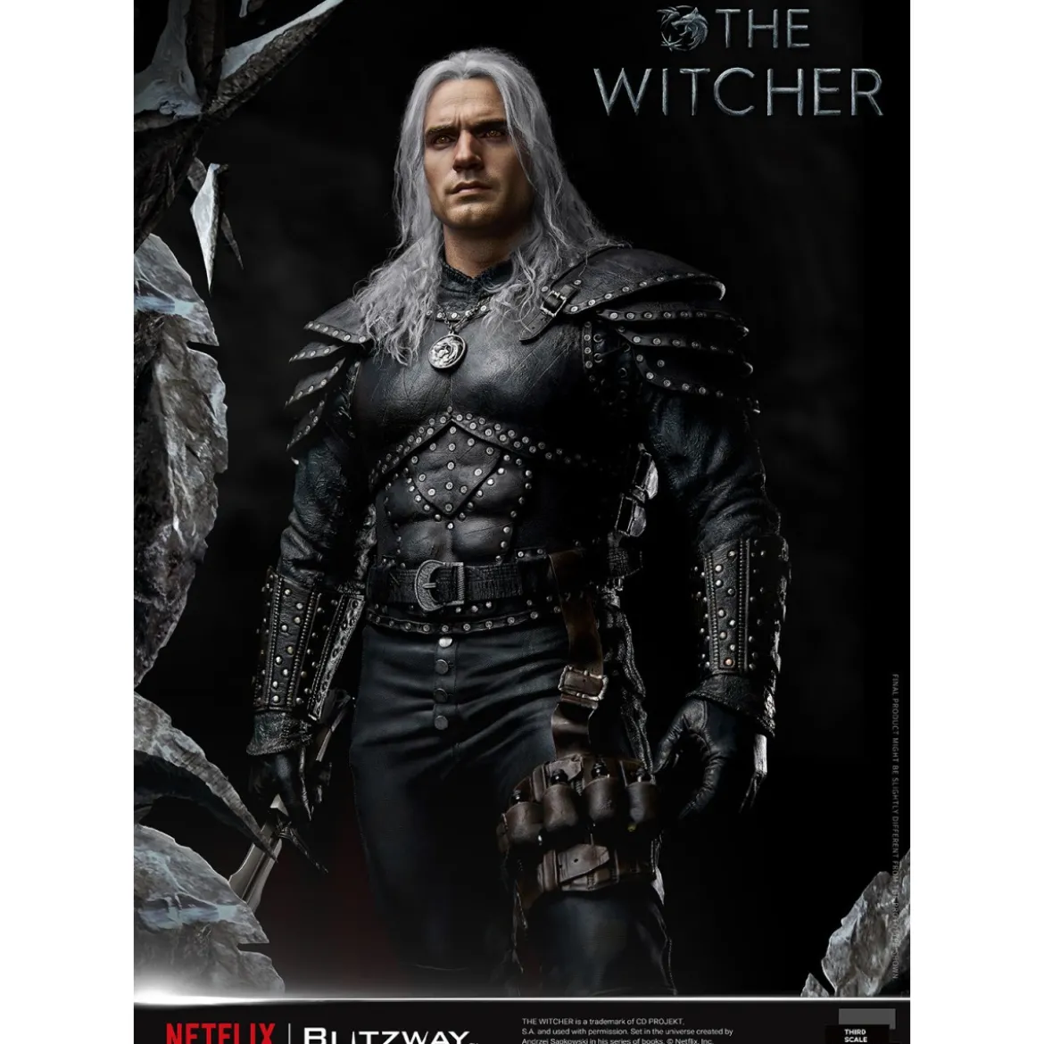 Blitzway - Geralt of Rivia 1/3 Statue Infinite Scale - The Witcher