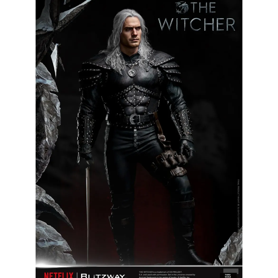 Blitzway - Geralt of Rivia 1/3 Statue Infinite Scale - The Witcher
