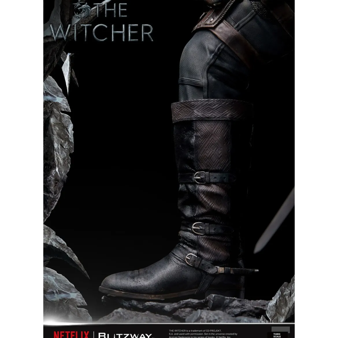 Blitzway - Geralt of Rivia 1/3 Statue Infinite Scale - The Witcher