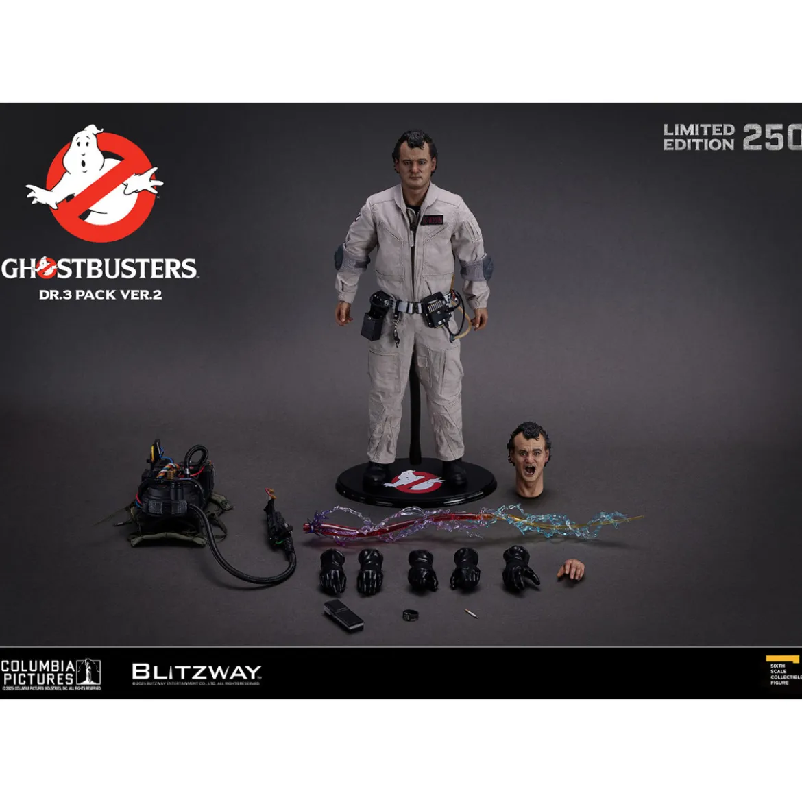 Blitzway - Ghostbusters Dr. 3 Pack ver.2 1/6 - Pack de 3 figurines