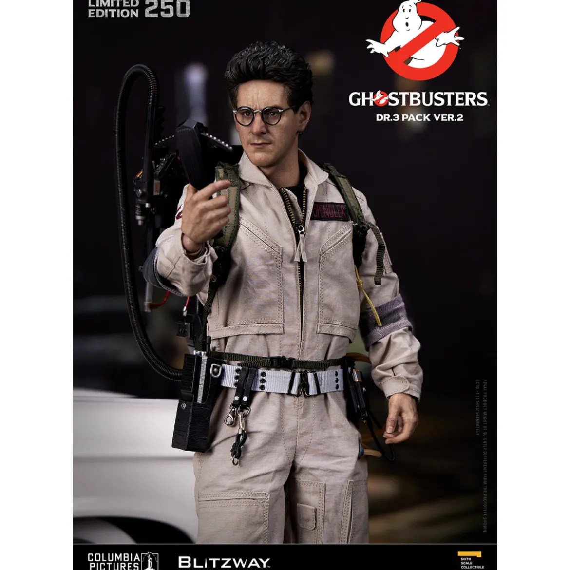 Blitzway - Ghostbusters Dr. 3 Pack ver.2 1/6 - Pack de 3 figurines