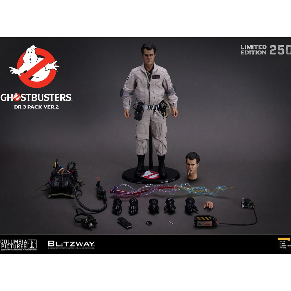 Blitzway - Ghostbusters Dr. 3 Pack ver.2 1/6 - Pack de 3 figurines