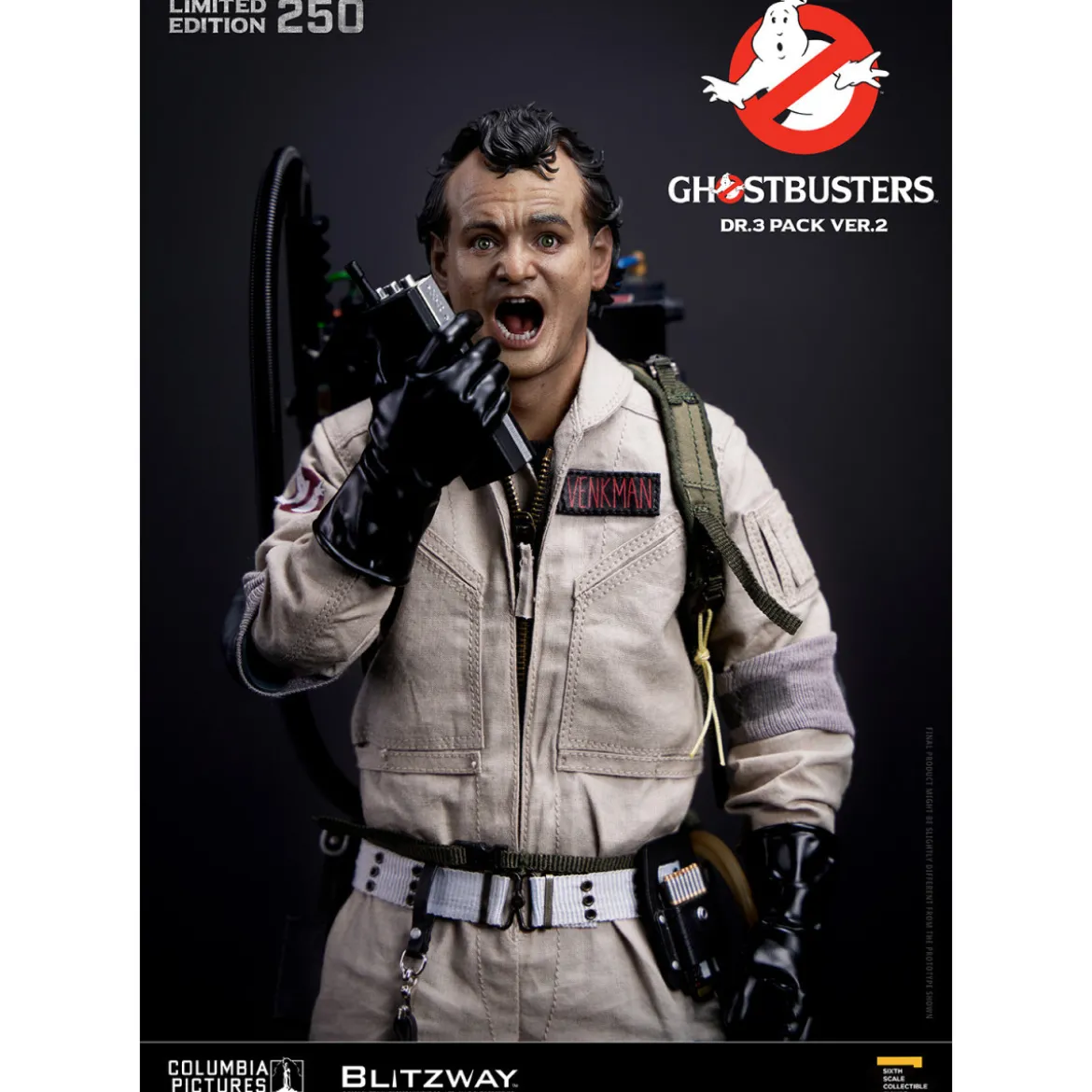 Blitzway - Ghostbusters Dr. 3 Pack ver.2 1/6 - Pack de 3 figurines