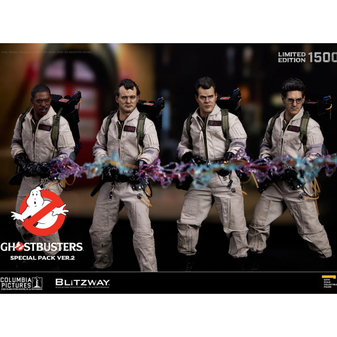 Blitzway - Ghostbusters Special Pack ver.2 1/6 - Pack de 4 figurines