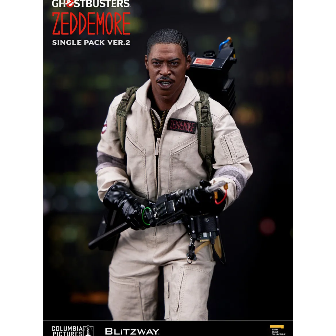 Blitzway - Ghostbusters Winston Zeddemore Single Pack ver.2 1/6