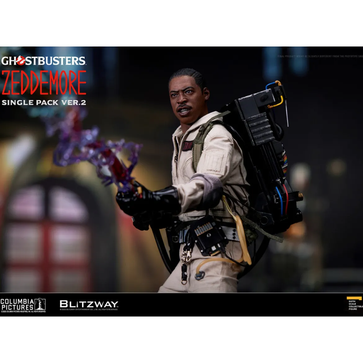 Blitzway - Ghostbusters Winston Zeddemore Single Pack ver.2 1/6