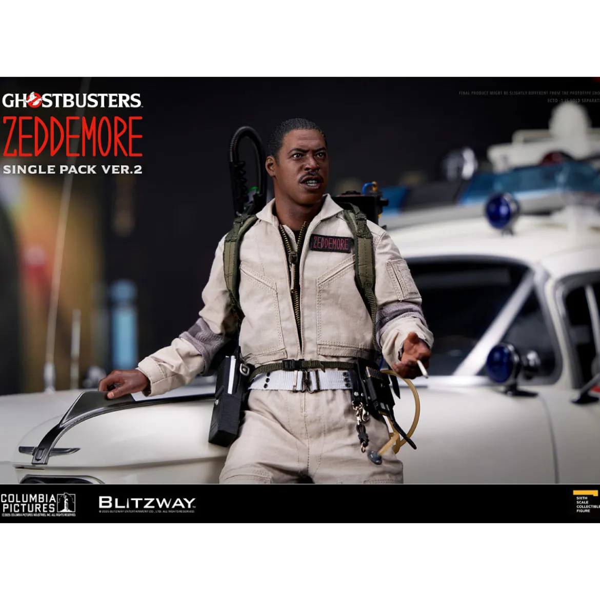 Blitzway - Ghostbusters Winston Zeddemore Single Pack ver.2 1/6
