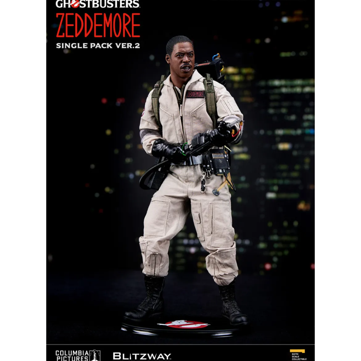 Blitzway - Ghostbusters Winston Zeddemore Single Pack ver.2 1/6