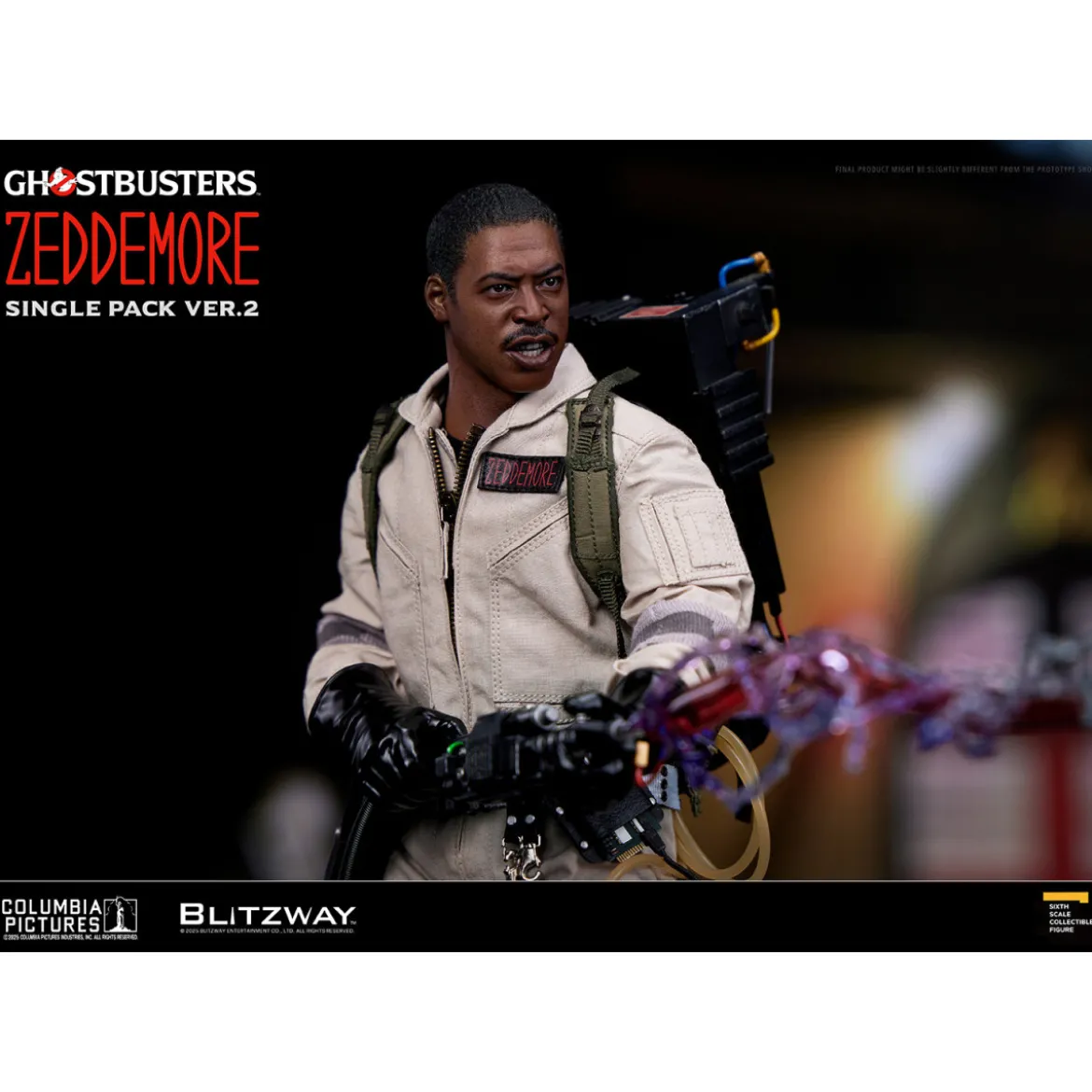 Blitzway - Ghostbusters Winston Zeddemore Single Pack ver.2 1/6