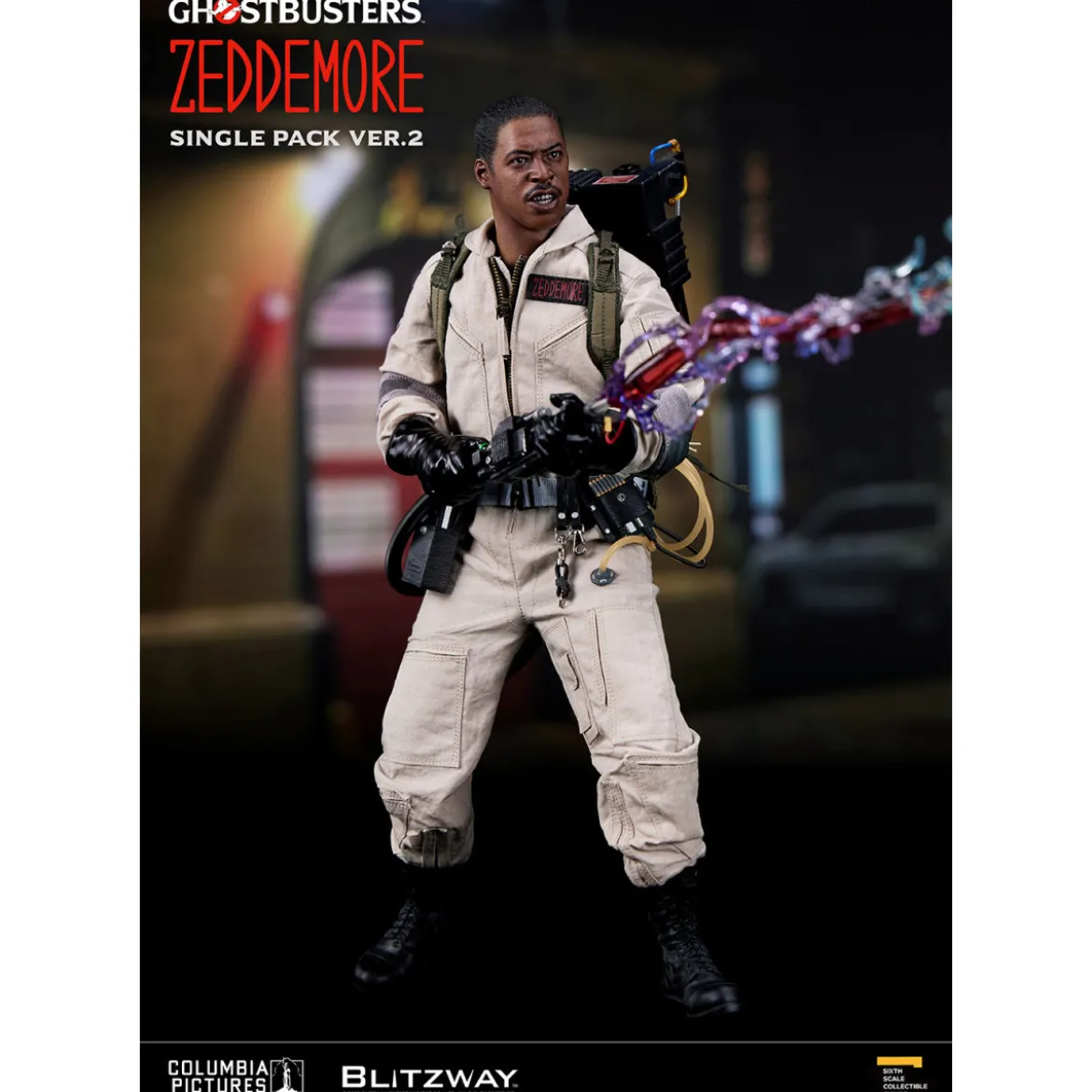 Blitzway - Ghostbusters Winston Zeddemore Single Pack ver.2 1/6