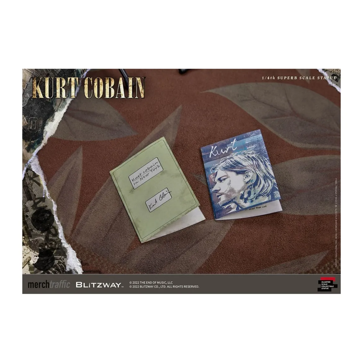 Blitzway - Kurt Cobain statuette Superb Scale 1/4 Unplugged