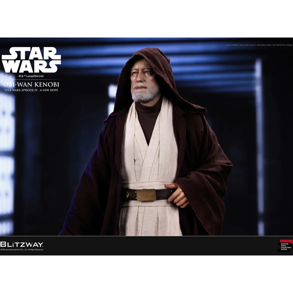 Blitzway Superb Scale Statue - Obi-Wan Kenobi 1/4 - Star Wars Episode IV