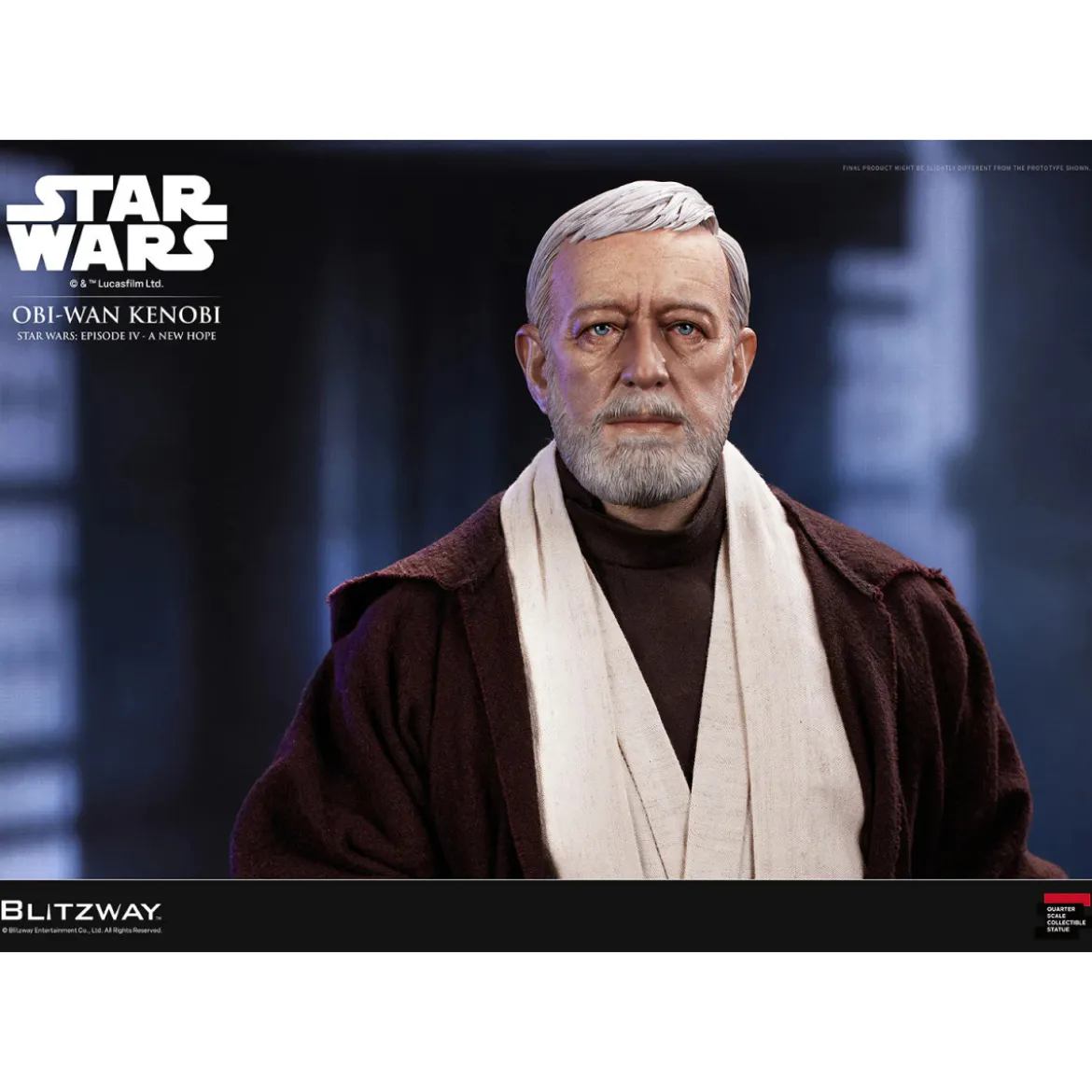 Blitzway Superb Scale Statue - Obi-Wan Kenobi 1/4 - Star Wars Episode IV