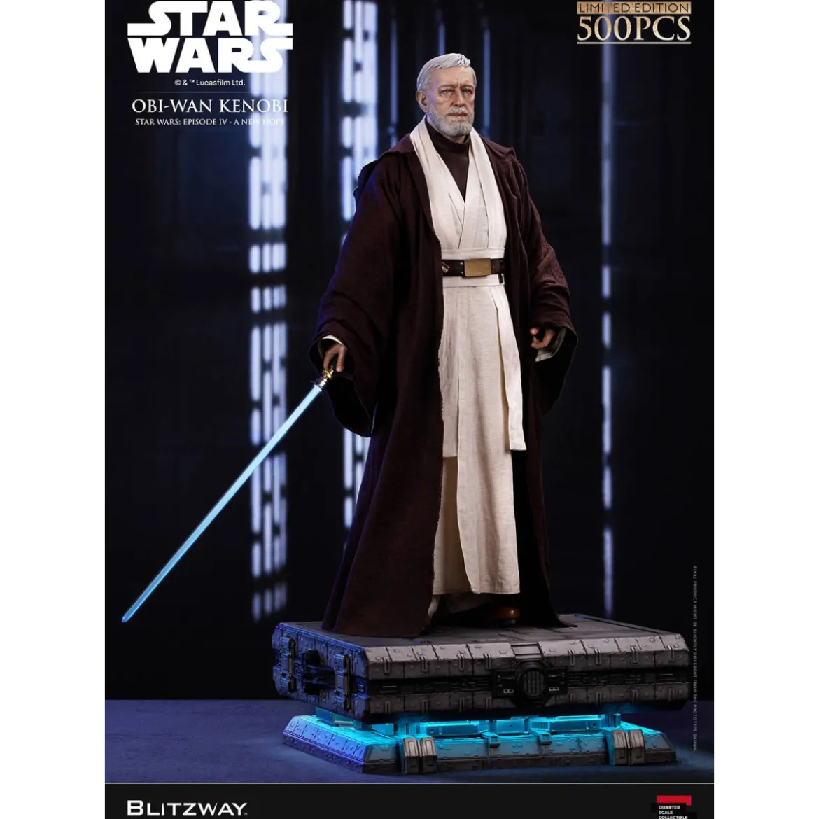 Blitzway Superb Scale Statue - Obi-Wan Kenobi 1/4 - Star Wars Episode IV