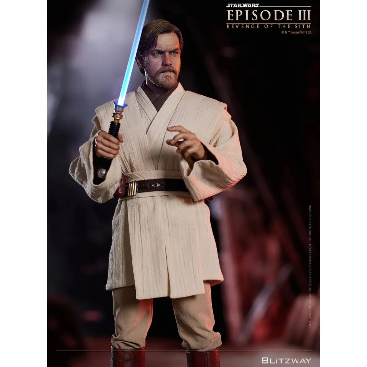 Blitzway Superb Scale Statue - Obi-Wan Kenobi Standard Version 1/4 - Star Wars Episode III