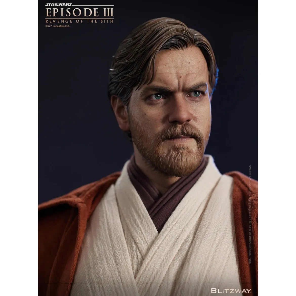 Blitzway Superb Scale Statue - Obi-Wan Kenobi Standard Version 1/4 - Star Wars Episode III