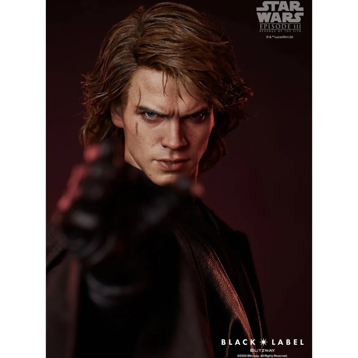 Blitzway Superb Scale Statue - Anakin Skywalker Black Label 002 1/4 - Star Wars Episode III