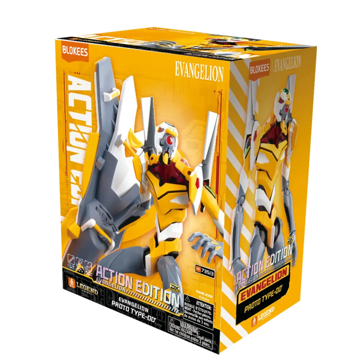 Blokees Evanglion - Action Edition Evangelion Production Proto-Type 00 - Eva Unit 00