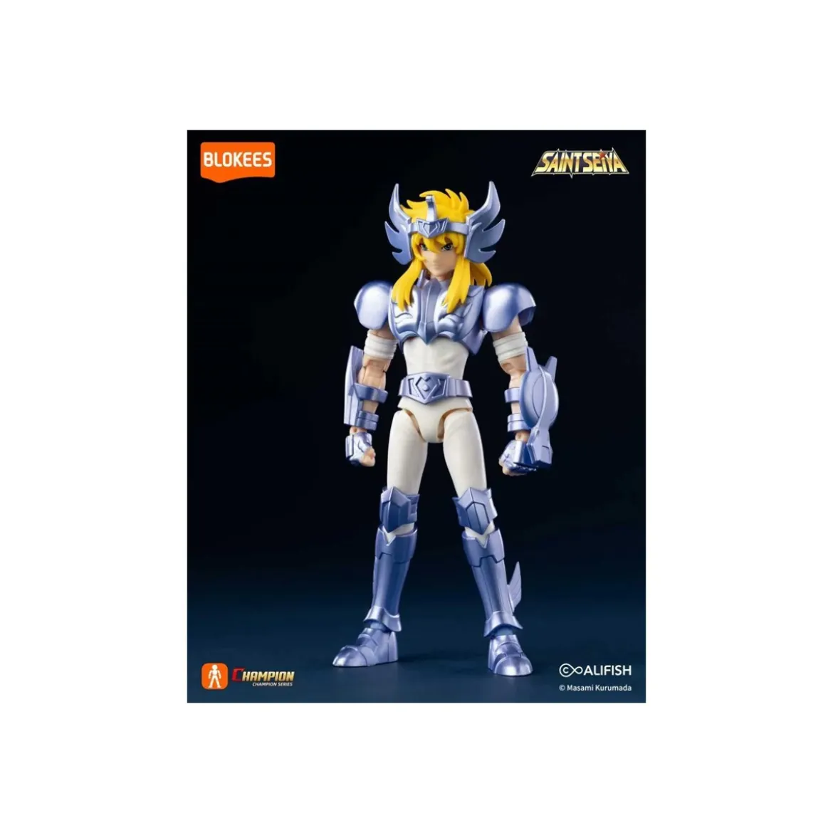 Blokees Saint Seiya - Champion Class Cygnus Hyoga v2 - Hyoga du Cygne