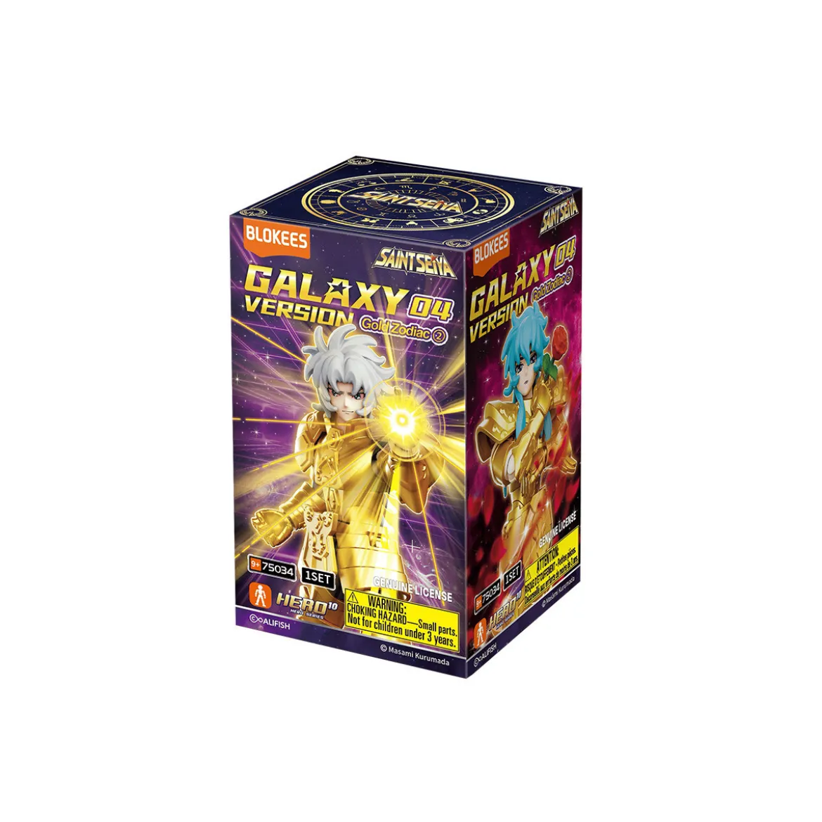 Blokees Saint Seiya - Galaxy Version 04 The Legacy of the Gold Saints - Assortiment de 9 model kits