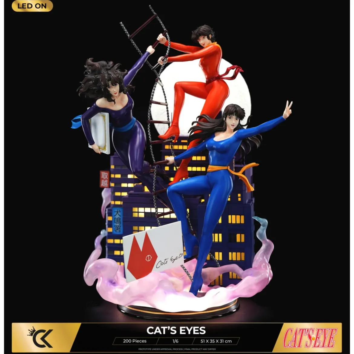 Cartoon Kingdom - CAT'S EYES Diorama 1/6