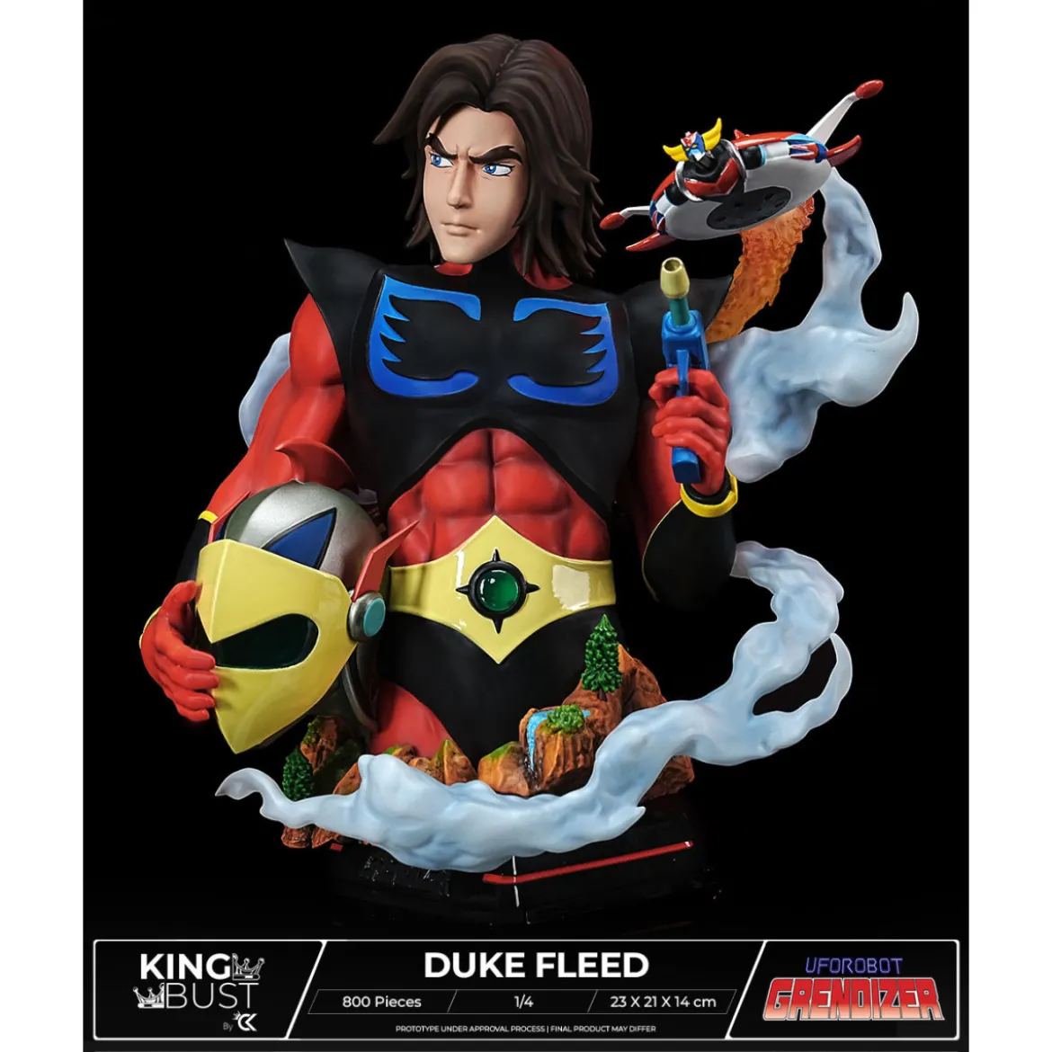 Cartoon Kingdom - King Bust Actarus 1/4 - Goldorak Grendizer - Limited Edition