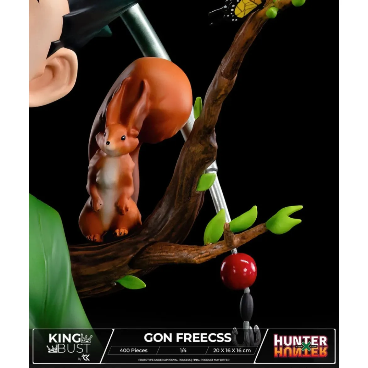 Cartoon Kingdom - King Bust Gon Freecss 1/4 - Hunter X Hunter - Limited Edition