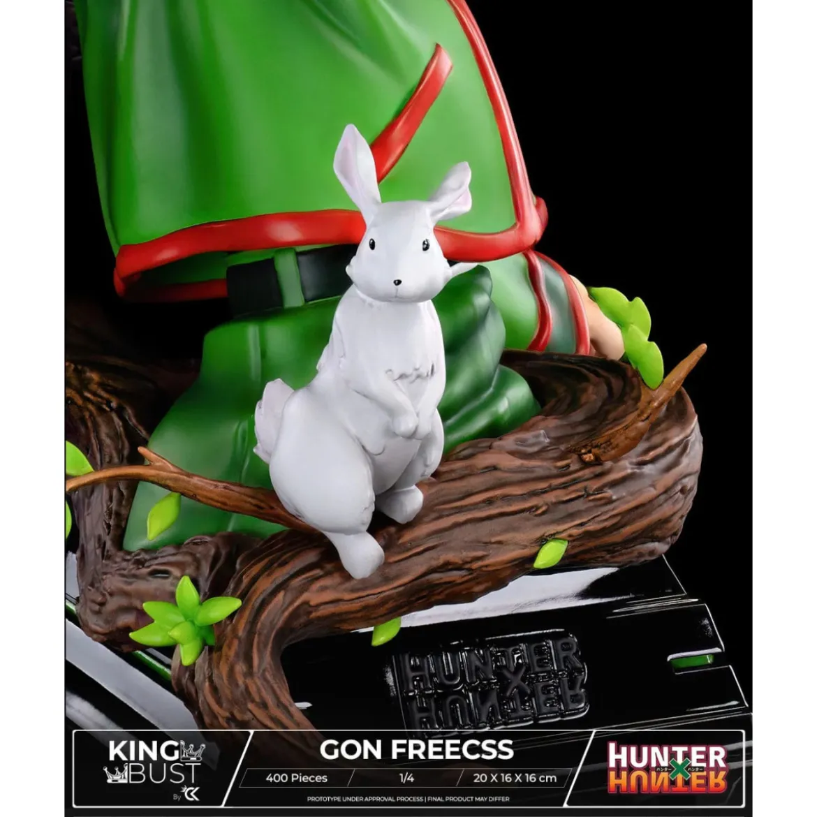 Cartoon Kingdom - King Bust Gon Freecss 1/4 - Hunter X Hunter - Limited Edition