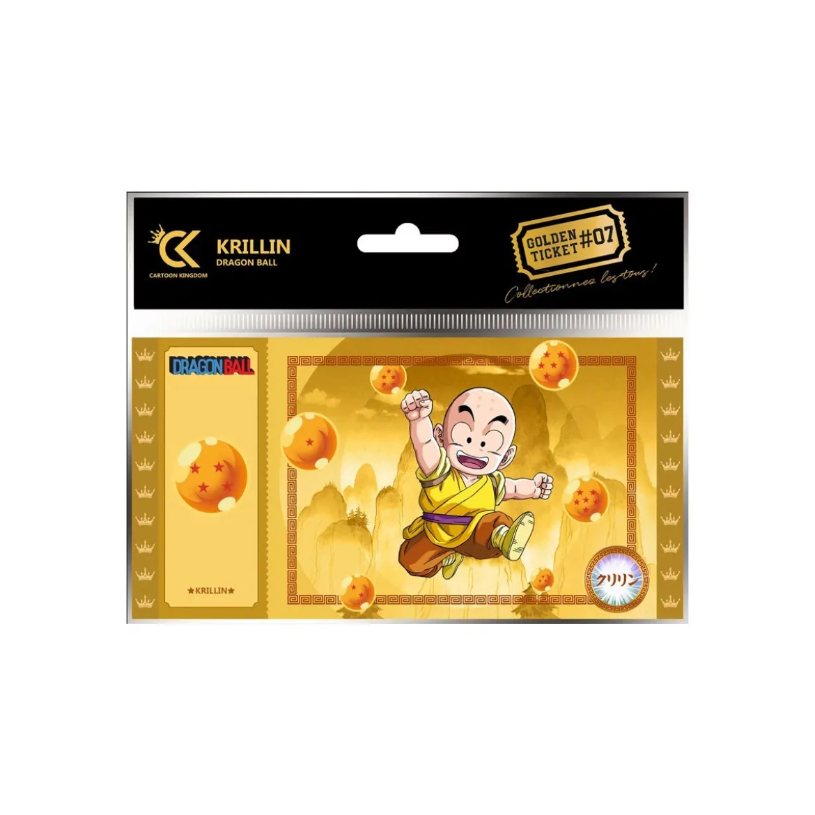 Cartoon Kingdom - Lot de 10 Golden Tickets Dragon Ball
