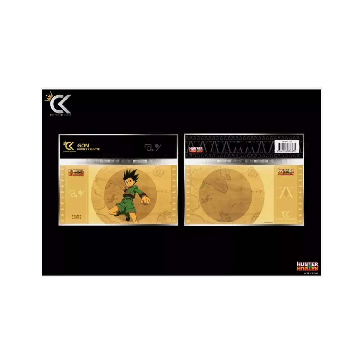 Cartoon Kingdom - Lot de 7 Golden Tickets Hunter X Hunter Coll.1