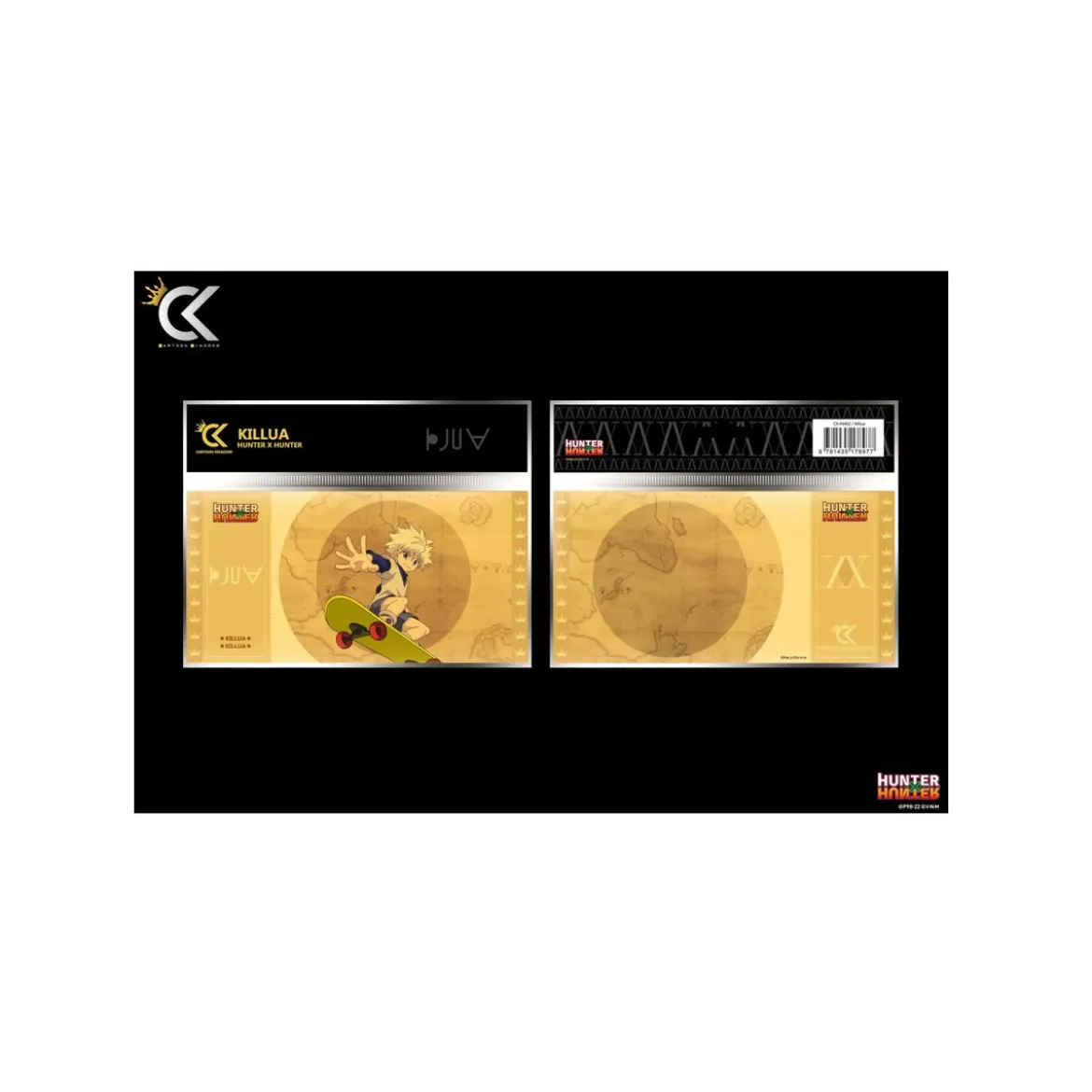 Cartoon Kingdom - Lot de 7 Golden Tickets Hunter X Hunter Coll.1