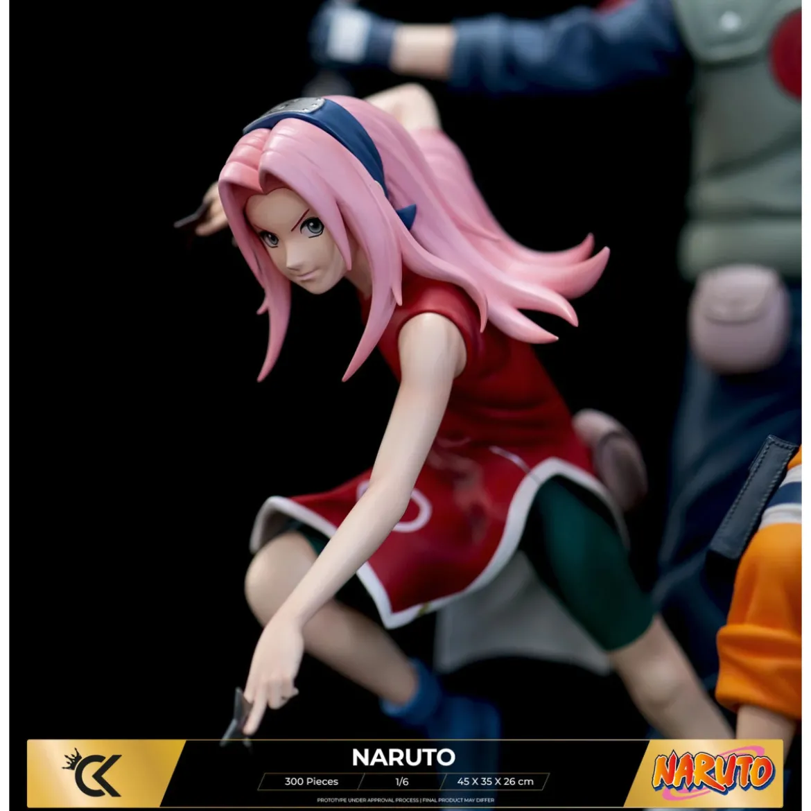 Cartoon Kingdom - Naruto (Team 7) 1/6 Édition Limitée