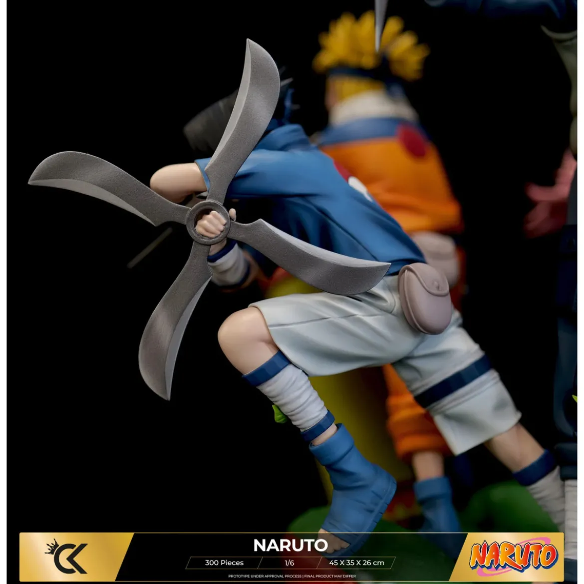 Cartoon Kingdom - Naruto (Team 7) 1/6 Édition Limitée