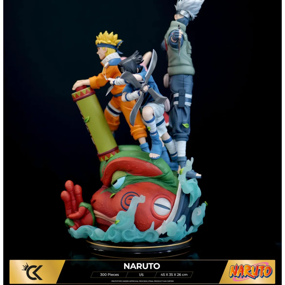 Cartoon Kingdom - Naruto (Team 7) 1/6 Édition Limitée