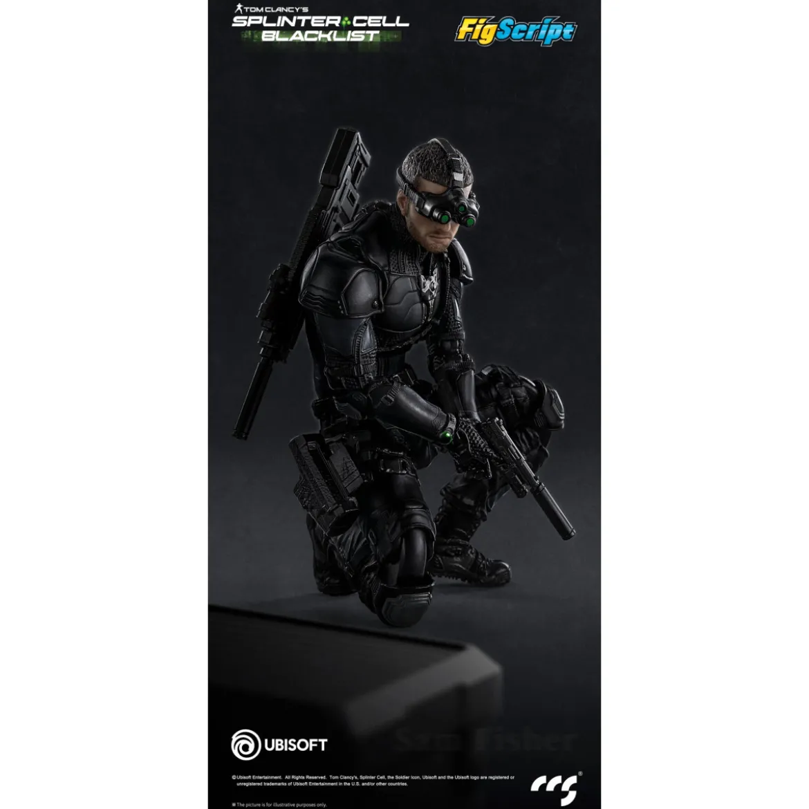 CCS TOYS - FigScript - Splinter Cell:Blacklist - Sam Fisher