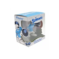 collectoys - les schtroumpfs - LE SCHTROUMPF COSTAUD SOULEVANT UN HALTERE
