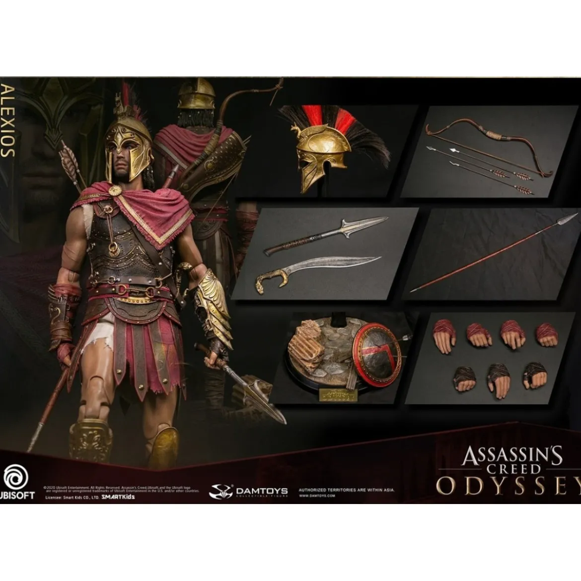 DAM TOYS - Alexios 1/6 - Assassin's Creed Odyssey