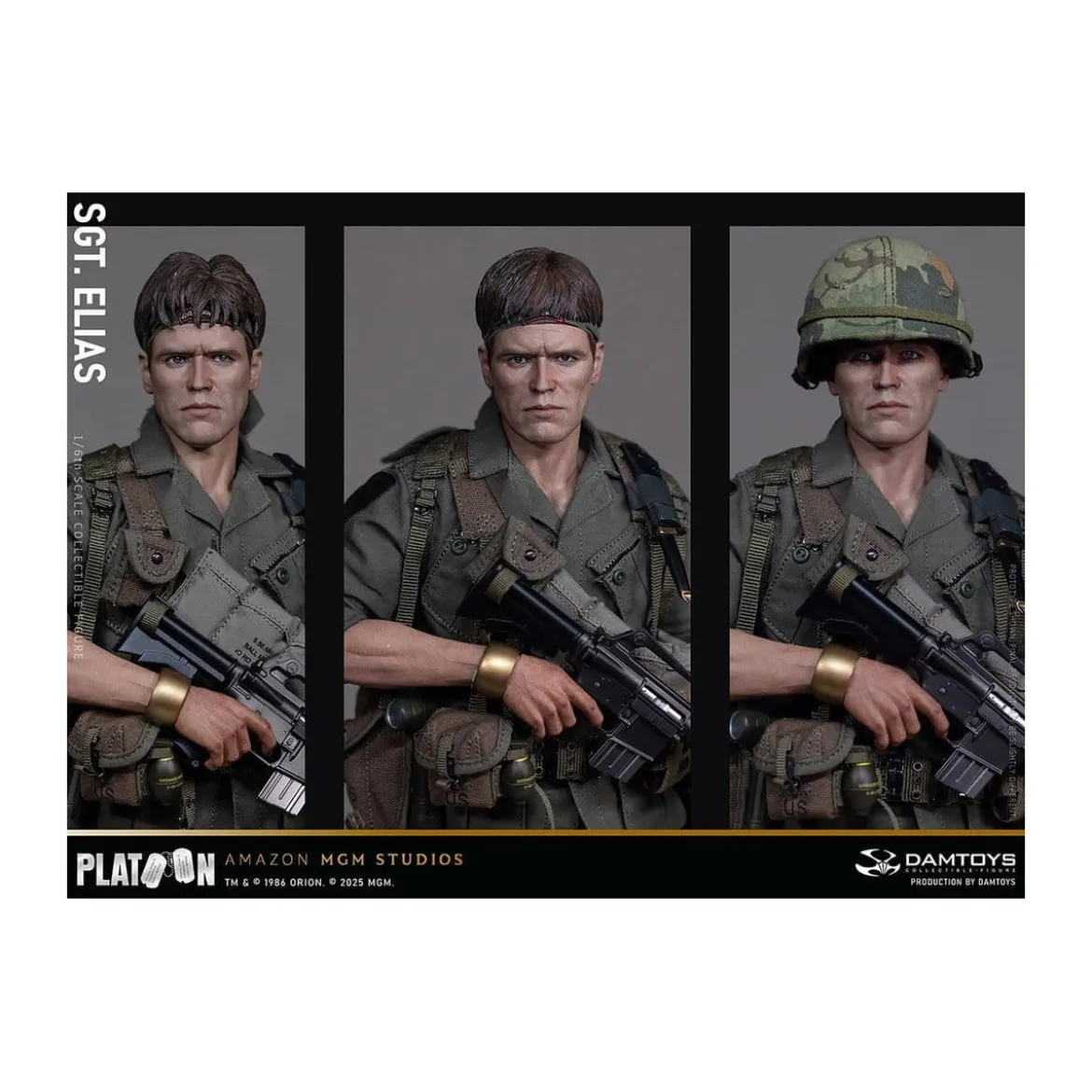 DAMTOYS - Platoon - Sergeant Elias 1/6 Collectible