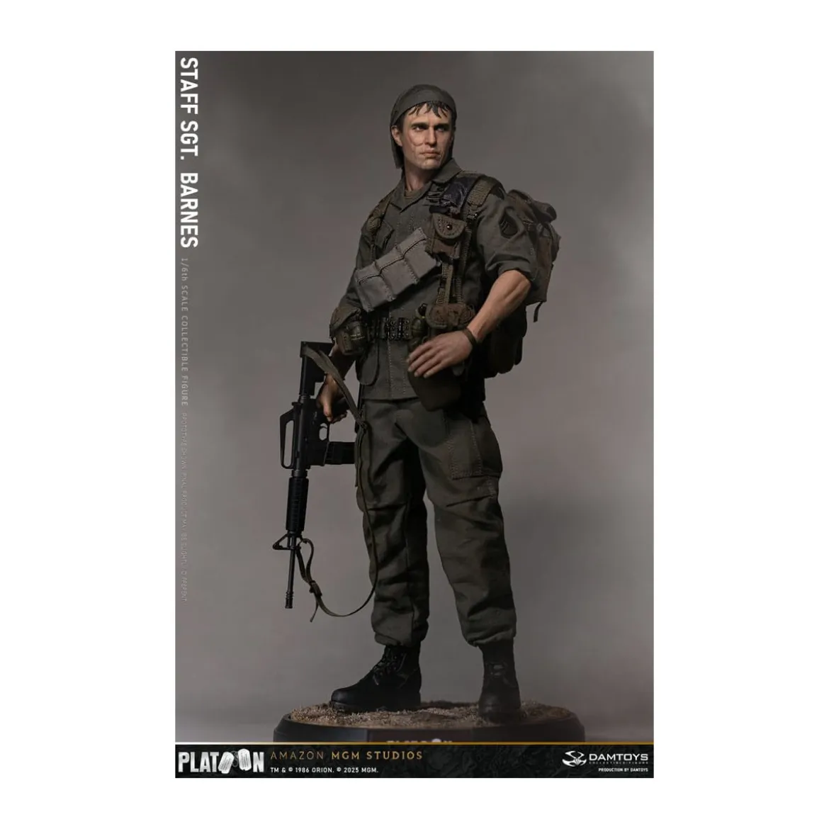 DAMTOYS - Platoon - Staff Sergeant Barnes 1/6 Collectible