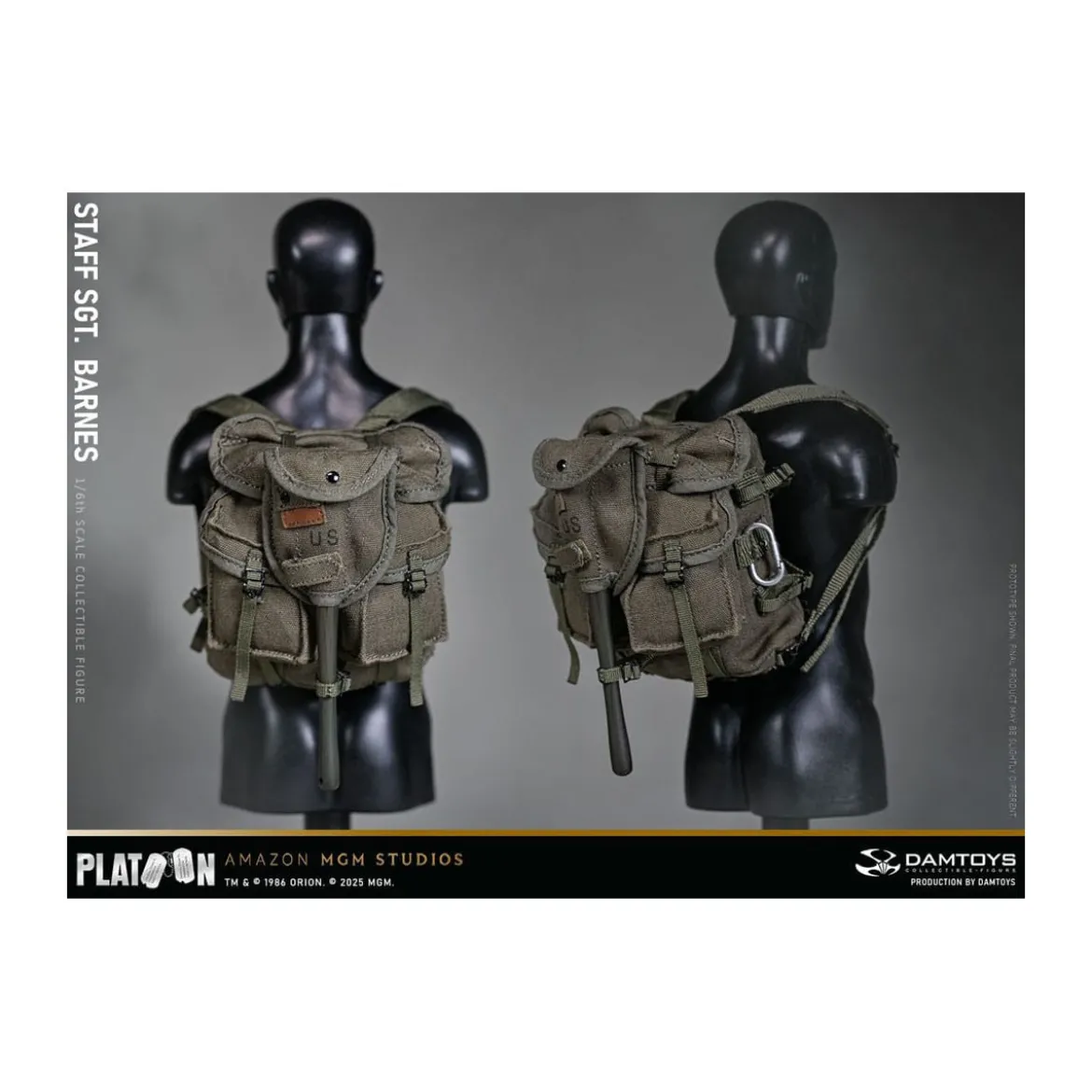 DAMTOYS - Platoon - Staff Sergeant Barnes 1/6 Collectible