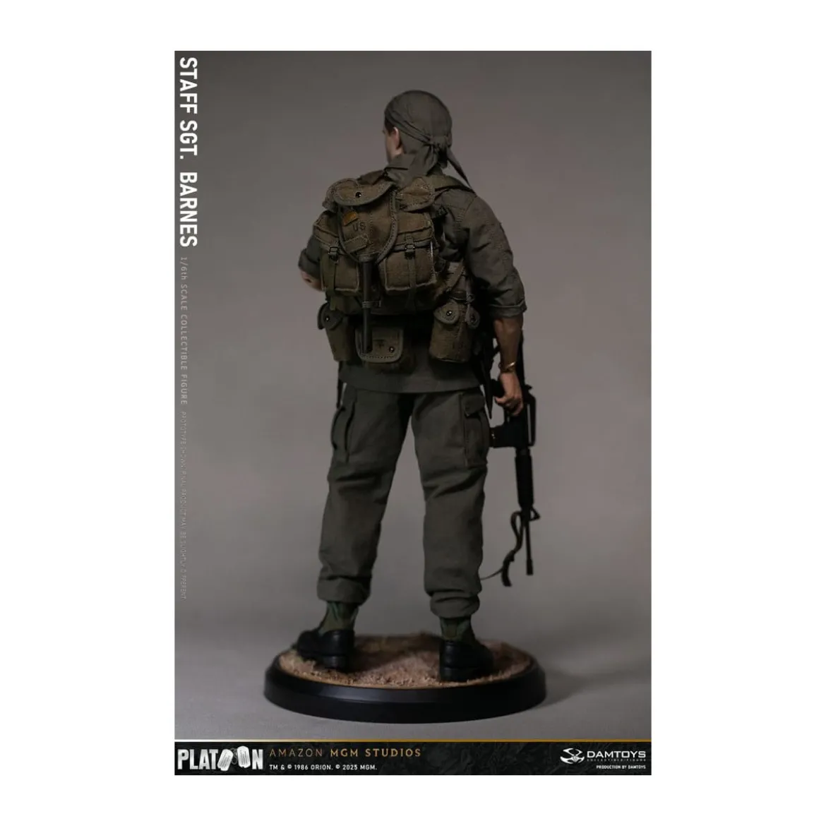DAMTOYS - Platoon - Staff Sergeant Barnes 1/6 Collectible