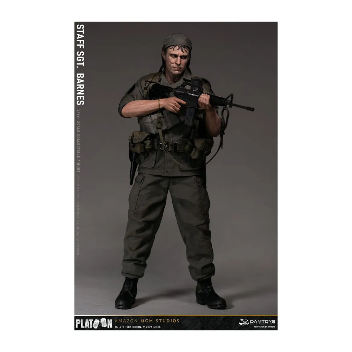 DAMTOYS - Platoon - Staff Sergeant Barnes 1/6 Collectible
