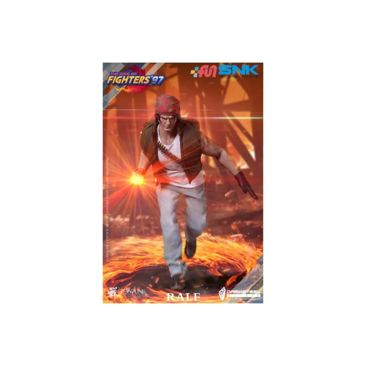 DarkSteel Toys × ZenPunk - Ralph Jones 1/6 - The King of Fighters 97