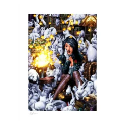 DC Comics impression - Art Print Zatanna by Jay Anacleto - 46 x 61 cm - non encadrée