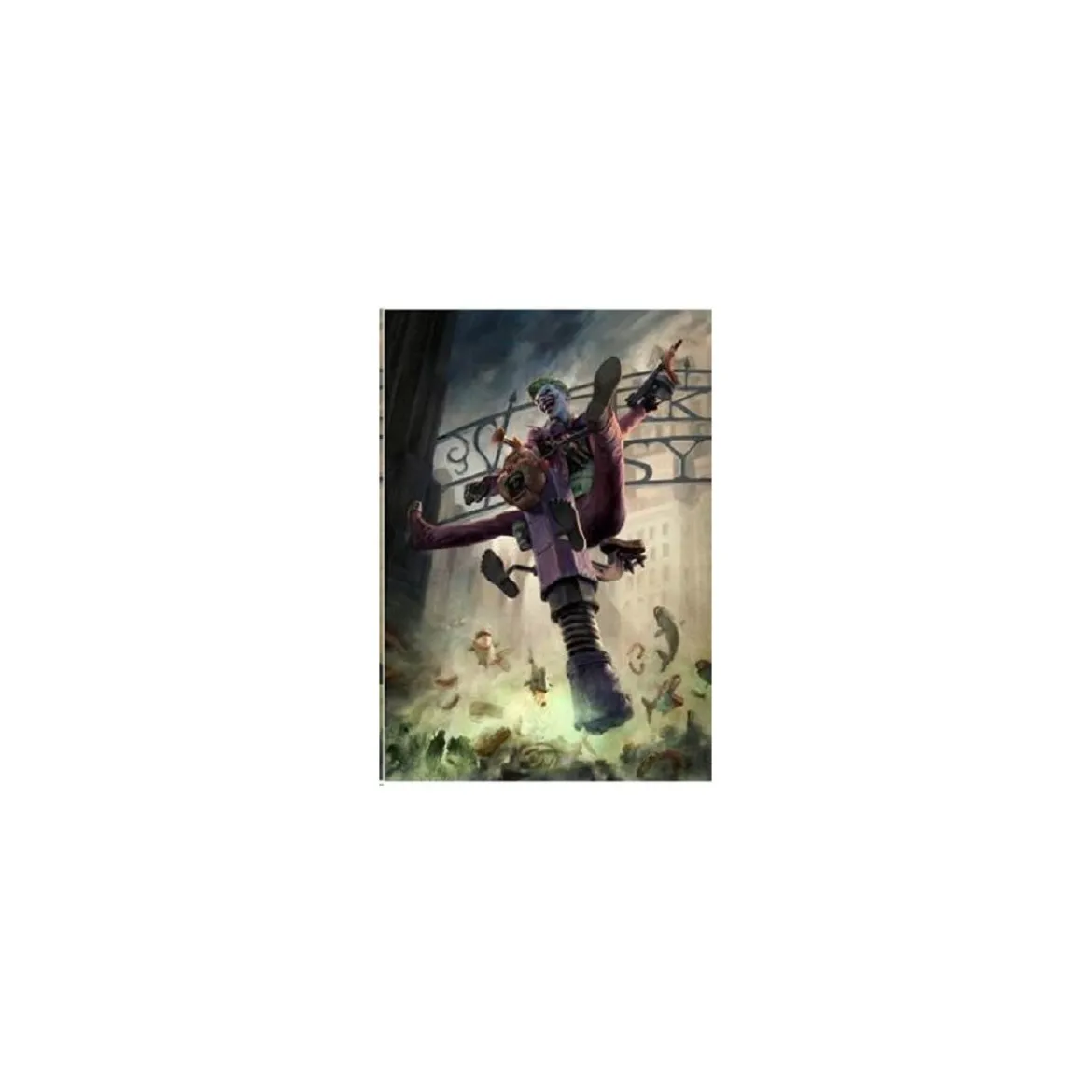 Dc Comics impression - Art Print The Joker Arkham Asylum - 46 x 61 cm - non encadrée