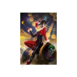 Dc Comics impression - Art Print Harley Quinn & The Joker 37 - 46 x 61 cm - non encadrée