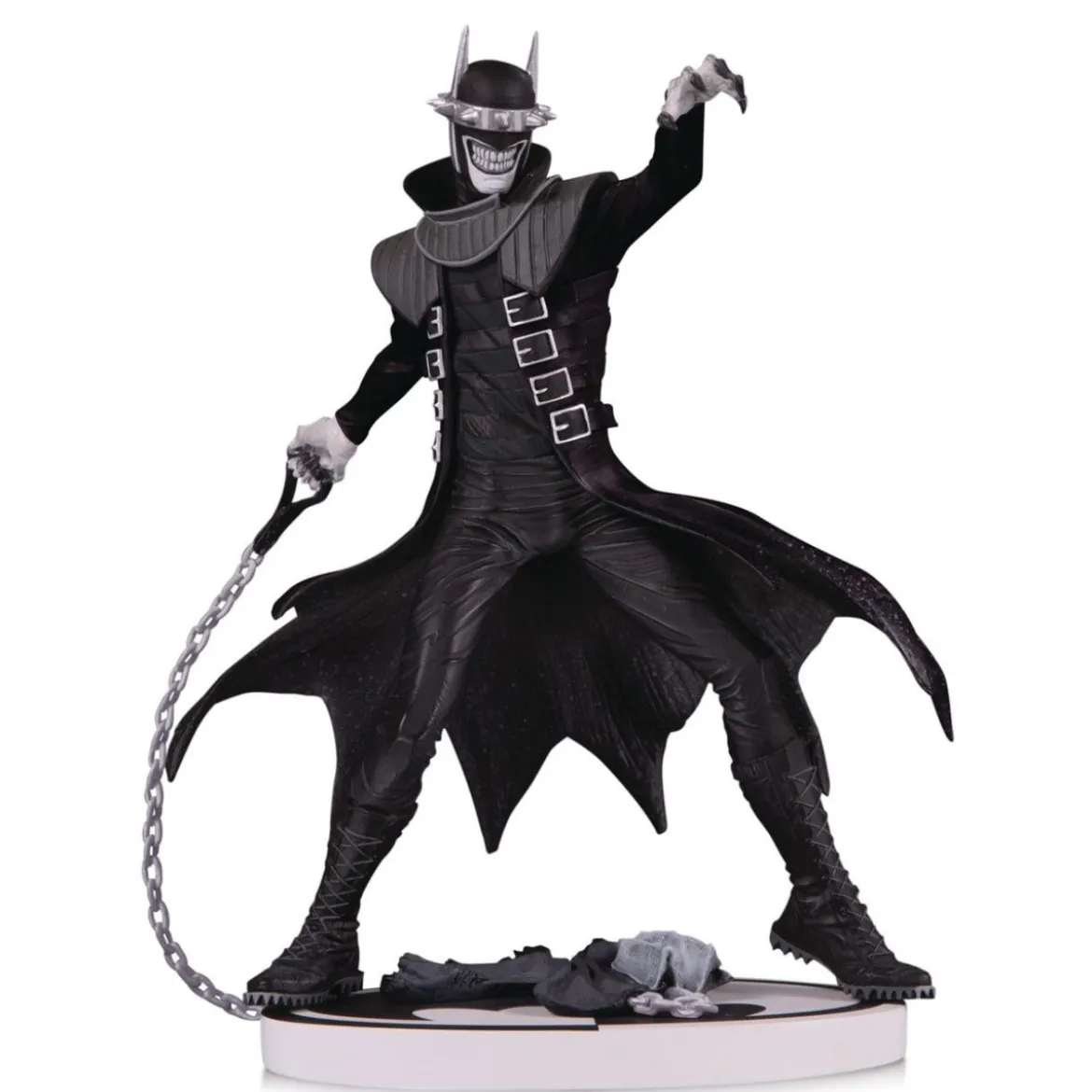 DC Direct Statue The Batman Who Laughs - Black and white by Greg Capullo - 19cm