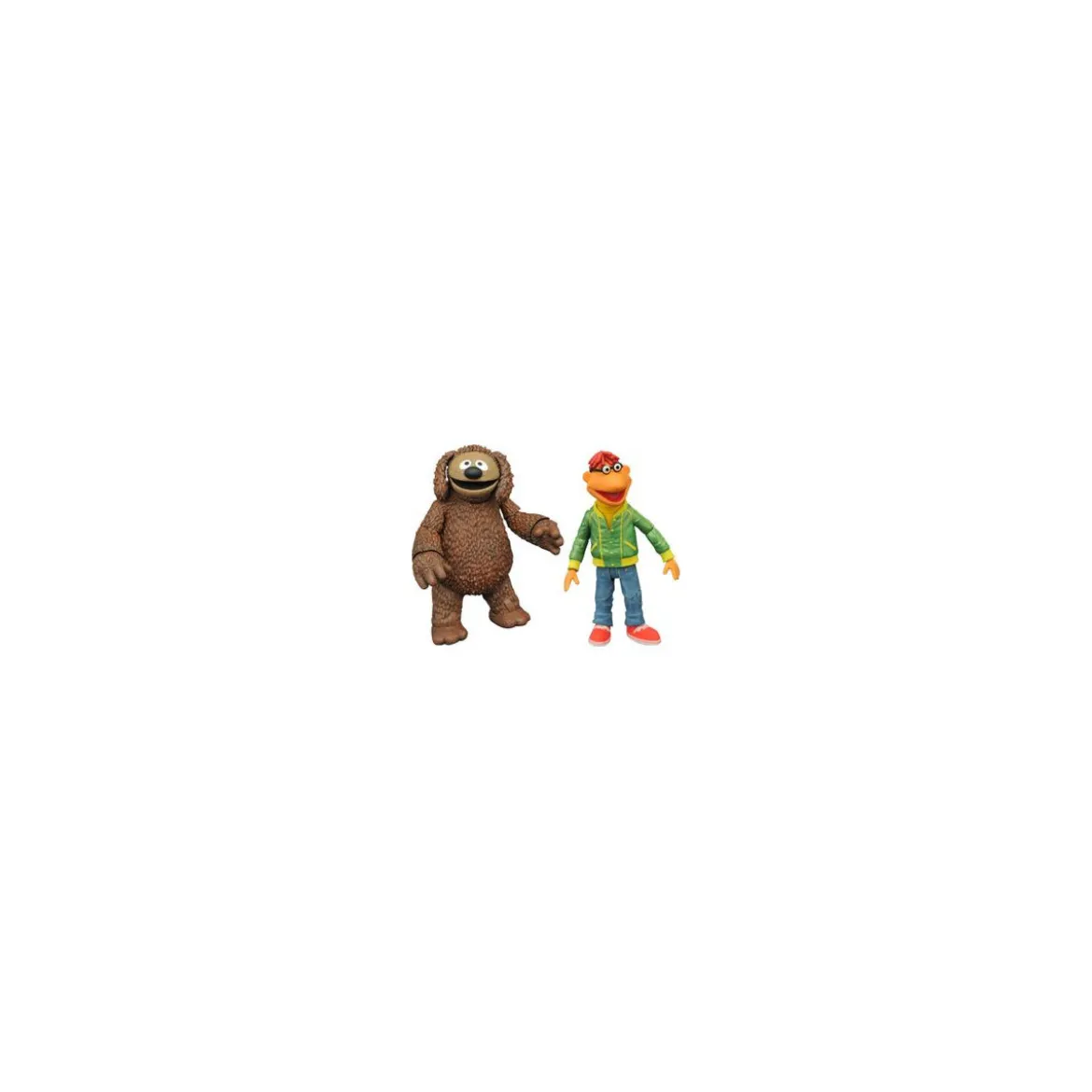 Diamond Select The Muppets - Scooter & Rowlf - Pack de 2 figurines